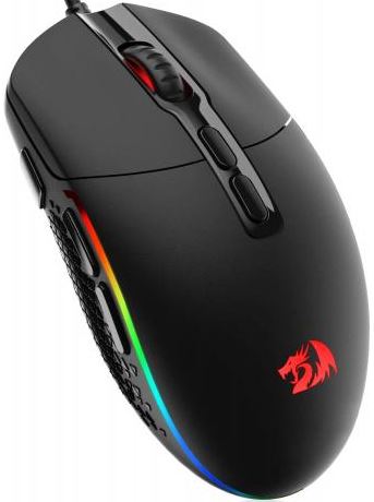 Mouse Gaming Redragon Invader Black RGB