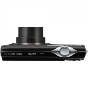 Nikon CoolPix S3000 black + card 4GB + geanta CS-S01