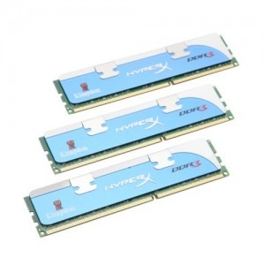 HyperX Blu 6GB DDR3 1600MHz CL8 Triple Channel Kit