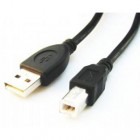 Cablu periferice Gembird USB 2.0 Male tip A - USB 2.0 Male tip B, 1.8m, negru