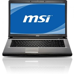 MSI 17.3'' CX720-060XEU Core i3 370M 2.4GHz Black