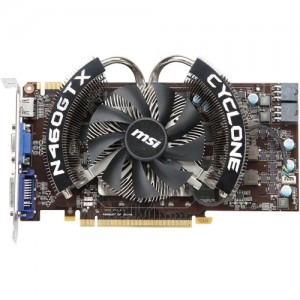 MSI GeForce GTX 460 SE Cyclone OC 1GB GDDR5 256-bit