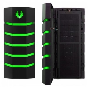 BitFenix Colossus Venom Edition black with green/red LED