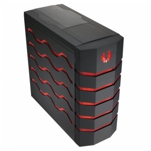 BitFenix Colossus Venom Edition black with green/red LED