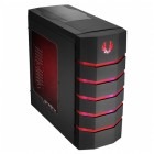 BitFenix Colossus Window black with red LED
