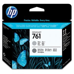HP Printhead 761 Grey + Dark Grey