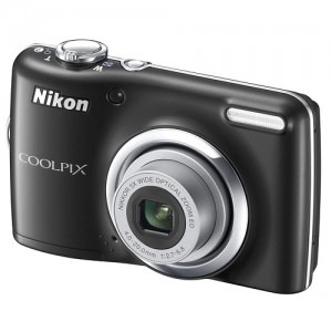 Nikon CoolPix L23 black + SD 2GB +  Bundle Nikon - husa si incarcator
