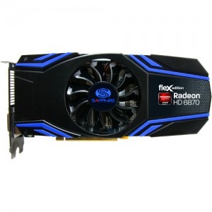Sapphire Radeon HD6870 FleX 1GB GDDR5 256-bit
