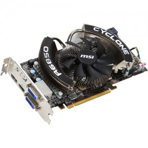 MSI Radeon HD6850 Cyclone Power Edition 1GB GDDR5 256-bit