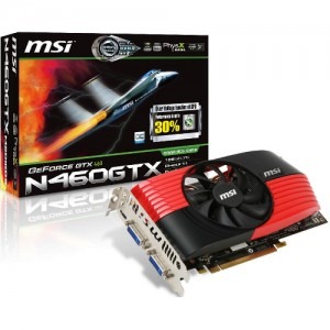 MSI GeForce GTX 460 OC 1GB GDDR5 256-bit
