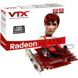 VTX3D Radeon HD5770 1GB GDDR5 128-bit v2