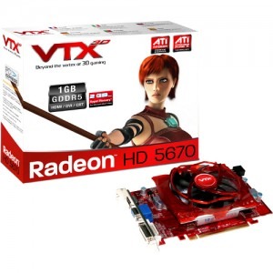 VTX3D Radeon HD5670 1GB GDDR5 128-bit v2