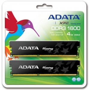 ADATA XPG Gaming 4GB DDR3 1600MHz CL9 Dual Channel Kit