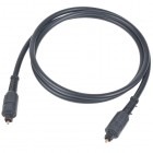 Cablu audio Gembird S/PDIF Optic Male - S/PDIF Optic Male, 7.5m, negru