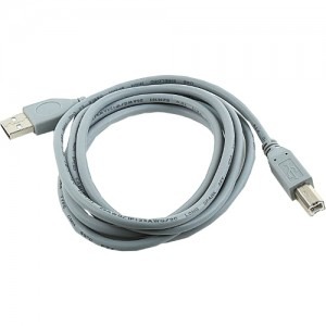 Cablu periferice Gembird USB 2.0 Male tip A - USB 2.0 Male tip B, 1.8m, gri