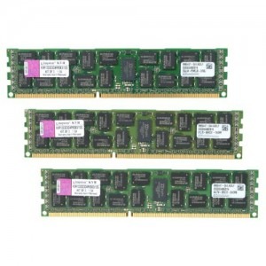 Kingston Memorie 12GB DDR3 1333MHz CL9 Triple Channel Kit
