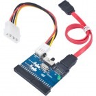 Adaptor Gembird 1x IDE Female - 1x SATA Male + 1x Molex Male, bidirectional