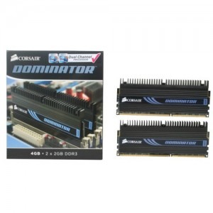 Corsair Dominator 4GB DDR3 1600MHz CL9 Dual Channel Kit
