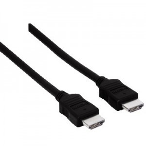 Hama HDMI Male - HDMI Male, 1.5m, negru
