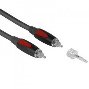 Hama S/PDIF Optic Male - S/PDIF Optic Male, 3m, negru