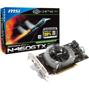 MSI GeForce GTX 460 Fan OC 1GB GDDR5 256-bit