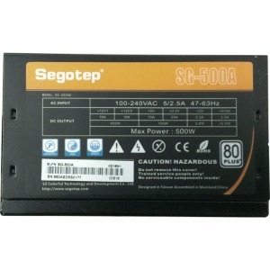 Segotep SG-500A, 80+, 500W