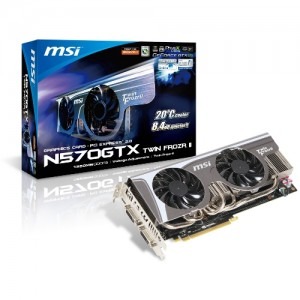 MSI GeForce GTX 570 Twin Frozr II 1.28GB GDDR5 320-bit