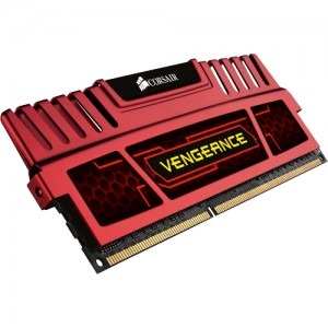 Corsair Vengeance Red 8GB DDR3 1600MHz CL7 Dual Channel Kit Rev. A