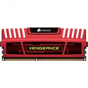 Corsair Vengeance Red 8GB DDR3 1600MHz CL7 Dual Channel Kit Rev. A
