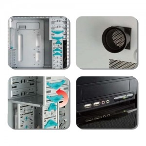 Enermax ECA3201-B Black + ECS405AGT-CP 405W