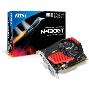 MSI GeForce GT430 OC 2GB DDR3 128-bit