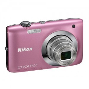Nikon COOLPIX S2600 roz + Bonus - Card 4 Gb + Husa protectie Nikon