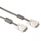 Hama DVI-D Male - DVI-D Male, Dual Link, 3m, alb