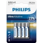 Philips ExtremeLife 4x AAA LR03 blister