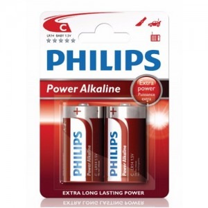 Philips PowerLife 2x C LR14 blister