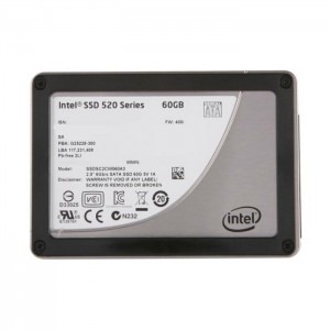 Intel 60GB SATA-III 520 Series 2.5 inch 9.5 mm OEM Pack