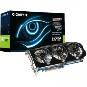 GIGABYTE GeForce GTX 680 OC WindForce 3X 2GB GDDR5 256-bit