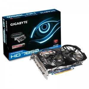 GIGABYTE Radeon HD7850 OC WindForce 2X 2GB GDDR5 256-bit