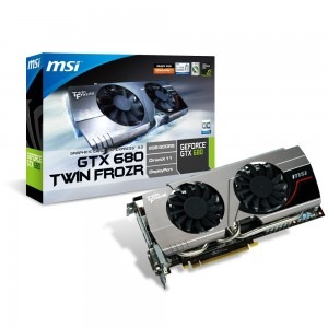 MSI GeForce GTX 680 Twin Frozr III 2GB GDDR5 256-bit
