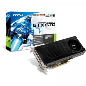 MSI GeForce GTX 670 OC 2GB GDDR5 256-bit