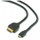 Cablu video Gembird HDMI Male - microHDMI Male, v1.3, 1.8m, negru