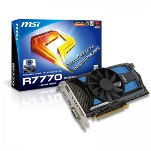 MSI Radeon HD7770 GHz Edition Power Edition OC 1GB GDDR5 128-bit