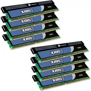 Corsair XMS3 64GB DDR3 1333 MHz CL9 Quad Channel Kit