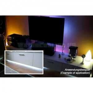Phobya Banda LED-uri Flexlight HighDensity 72x SMD 60cm rosu