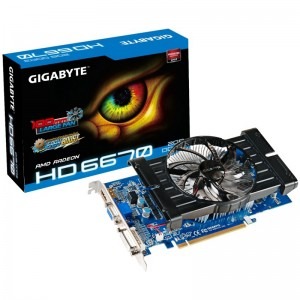 GIGABYTE Radeon HD6670 2GB DDR3 128-bit