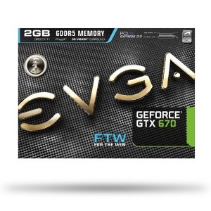 EVGA GeForce GTX 670 FTW 2GB GDDR5 256-bit