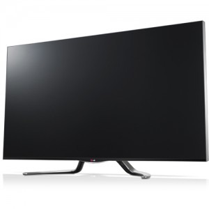 LG Smart TV 55LA790V Seria LA790V 139cm negru Full HD 3D contine 4 perechi de ochelari 3D si 2 perechi ochelari Dual Play