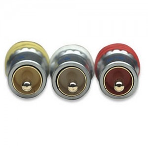Manhattan 3x RCA Male - 3x RCA Male, 4.8m, albastru