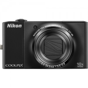Nikon CoolPix S8000 black + card 4GB + husa CS-S22