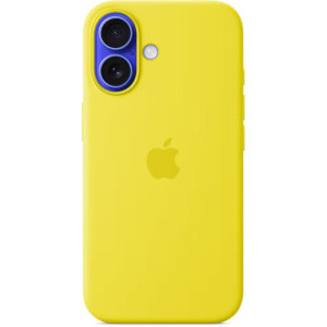 Apple Protectie pentru spate, material silicon, cu MagSafe pentru iPhone 16, culoare Star Fruit